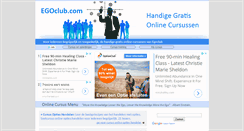 Desktop Screenshot of egoclub.com